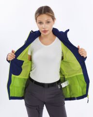 Mapamyumco Windbreaker Kadın Ceket-LACİVERT