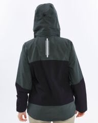 Mapamyumco Windbreaker Kadın Ceket-FÜME-SİYAH