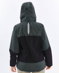Mapamyumco Windbreaker Kadın Ceket-FÜME-SİYAH