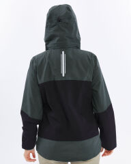 Mapamyumco Windbreaker Kadın Ceket-FÜME-SİYAH