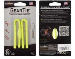 Nite Ize GearTie 15,2cm Neon Sarısı 2li Paket
