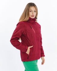 Mapamyumco 3in1 Kadın Mont-KIRMIZI