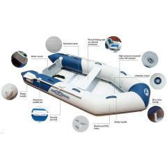 Aqua Marina Deluxe-Sports Boat 2.77M With Air Deck