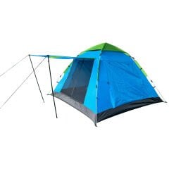 FreeCamp Inventor 4 Kişilik Otomatik Çadır-MAVİ-YEŞİL