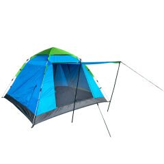 FreeCamp Inventor 4 Kişilik Otomatik Çadır-MAVİ-YEŞİL