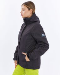 Mapamyumco 3in1 Kadın Mont-SİYAH