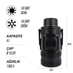 Igloo Big Barrel Termos 4 Litre