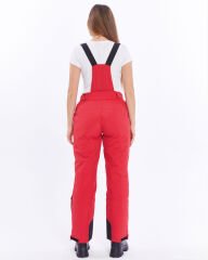 Mapamyumco Kadın Kayak Pantolon-KIRMIZI-SİYAH