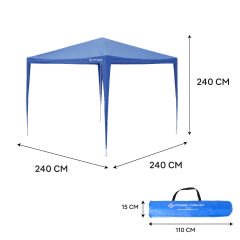 FreeCamp Girona AND1026 240x240cm Pe Tente-MAVİ