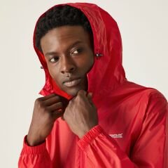 Regatta Pack It III Erkek Yağmurluk-KIRMIZI