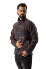 Freecamp Fleece Tam Fermuarlı Erkek Polar Antrasit