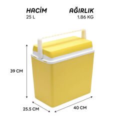 Icepeak SF25 Buzluk 25 Litre-SARI