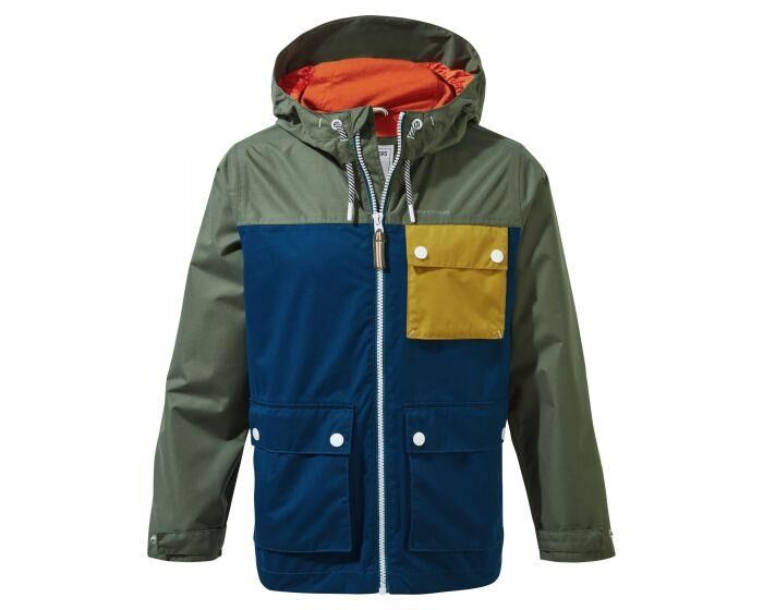 Craghoppers Finley Çocuk Ceket Mavi-Yeşil