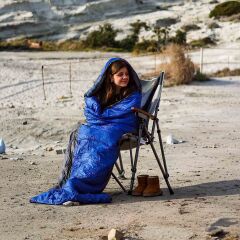 FreeCamp Traveller Envelope Uyku Tulumu-MAVİ