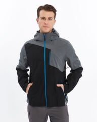 Mapamyumco Windbreaker Erkek Ceket-FÜME-SİYAH