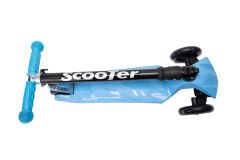 Xslide Işıklı Tekerlekli Scooter Mavi