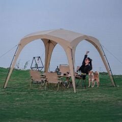TAWA Instant Pavilion Gazebo 300x300x215cm Bej (Outlet) Tente