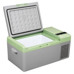 Icepeak Zagne Kompresörlü Buzdolabı 15.5 Litre-GRİ-YEŞİL