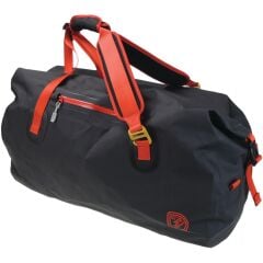 Jr Gear Roll Top Vinyl Duffel Su Geçirmez Spor Çanta 65 Litre-SİYAH-KIRMIZI