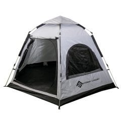 FreeCamp Zenica 6 Kişilik Otomatik Çadır-BEYAZ