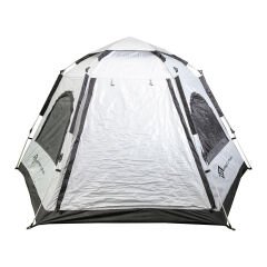 FreeCamp Zenica 6 Kişilik Otomatik Çadır-BEYAZ