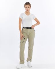 Mapamyumco Quick Dry Kadın Trekking Pantolon-BEJ