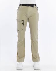 Mapamyumco Quick Dry Trekking Kadın Pantolon-BEJ