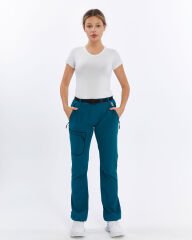 Mapamyumco Quick Dry Trekking Kadın Pantolon-MAVİ