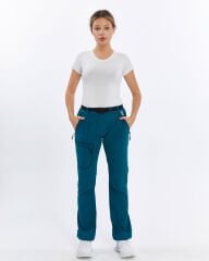 Mapamyumco Quick Dry Trekking Kadın Pantolon-MAVİ