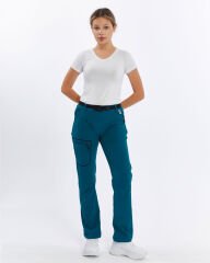 Mapamyumco Quick Dry Trekking Kadın Pantolon-MAVİ