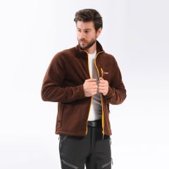 Freecamp Man Full Zipper Fleece Kahve