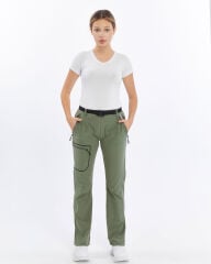 Mapamyumco Quick Dry Trekking Kadın Pantolon-YEŞİL