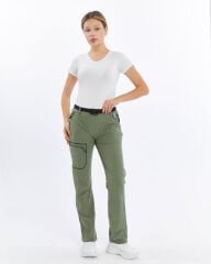 Mapamyumco Quick Dry Kadın Trekking Pantolon-YEŞİL