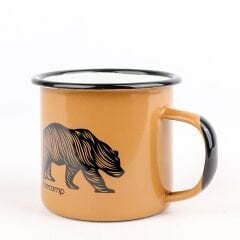 FreeCamp Campers Emaye Mug 350ml-BEJ