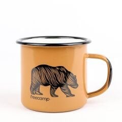 FreeCamp Campers Emaye Mug 350ml-BEJ