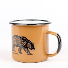 FreeCamp Campers Emaye Mug 350ml-BEJ