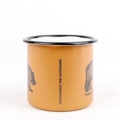 FreeCamp Campers Emaye Mug 350ml-BEJ