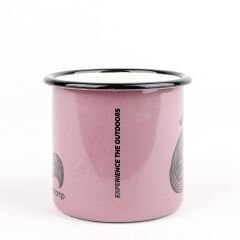 FreeCamp Campers Emaye Mug 350ml-LİLA
