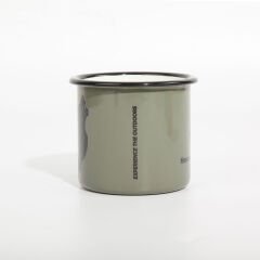 FreeCamp Campers Emaye Mug 350ml-YEŞİL