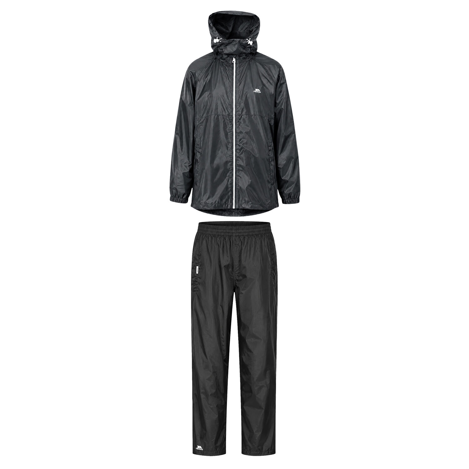 A&C Packway Unisex Alt Üst Takım Rüzgarlık-SİYAH
