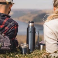 Stanley Klasik Vakumlu Çelik Termos 1L Lacivert