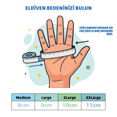 FreeCamp Power Tam Parmak Motosiklet Eldiveni EN 13594-SİYAH-GRİ