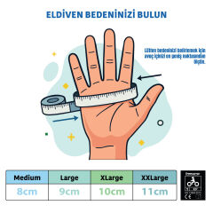 FreeCamp Power Tam Parmak Motosiklet Eldiveni EN 13594-SİYAH-GRİ