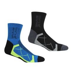 Regatta 2pk Outdoor Active Erkek Çorap-SİYAH