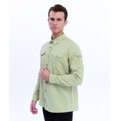 FreeCamp Odina Erkek Gömlek-BEJ