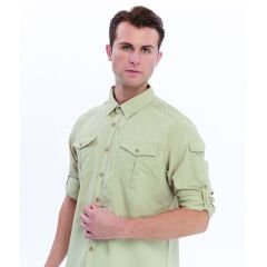 FreeCamp Odina Erkek Gömlek-BEJ