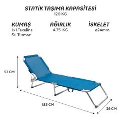 FreeCamp Neon Katlanır Şezlong