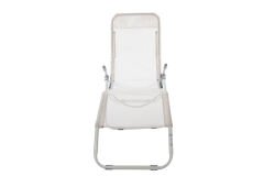 Andoutdoor Tumbona Katlanır Şezlong-GRİ