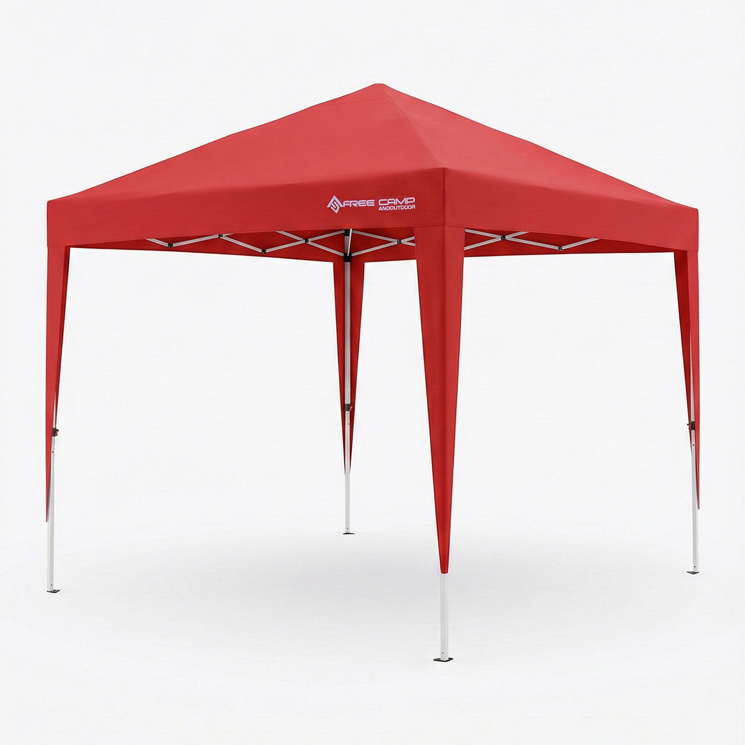 FreeCamp Soria AND1025 240x240cm Pe Otomatik Tente-KIRMIZI