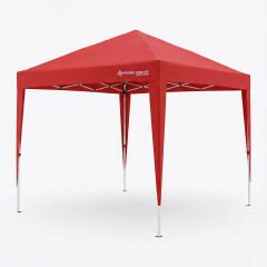 FreeCamp Soria AND1025 240x240cm Pe Otomatik Tente-KIRMIZI